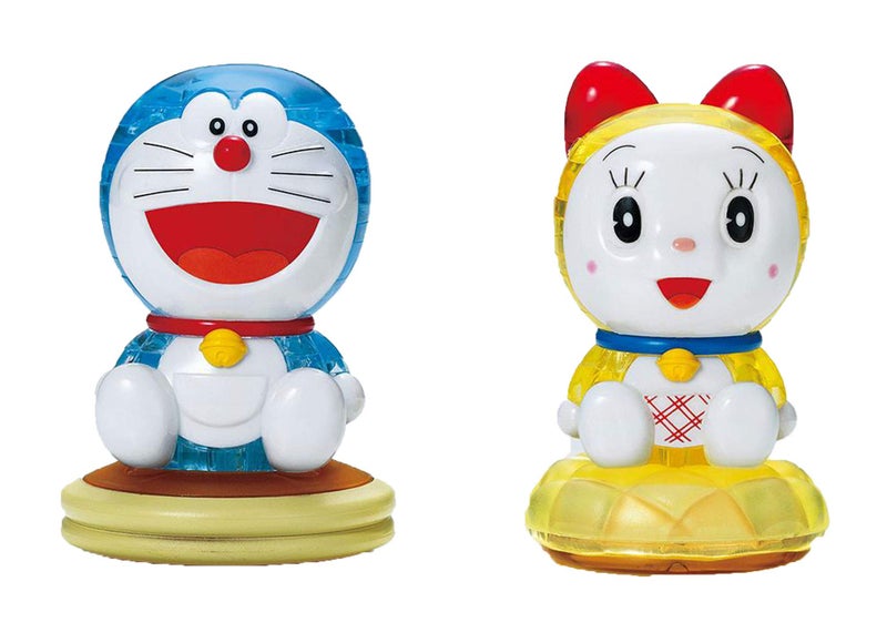 Beverly 57 Piece Crystal Puzzle Doraemon & Dorami - Image 1